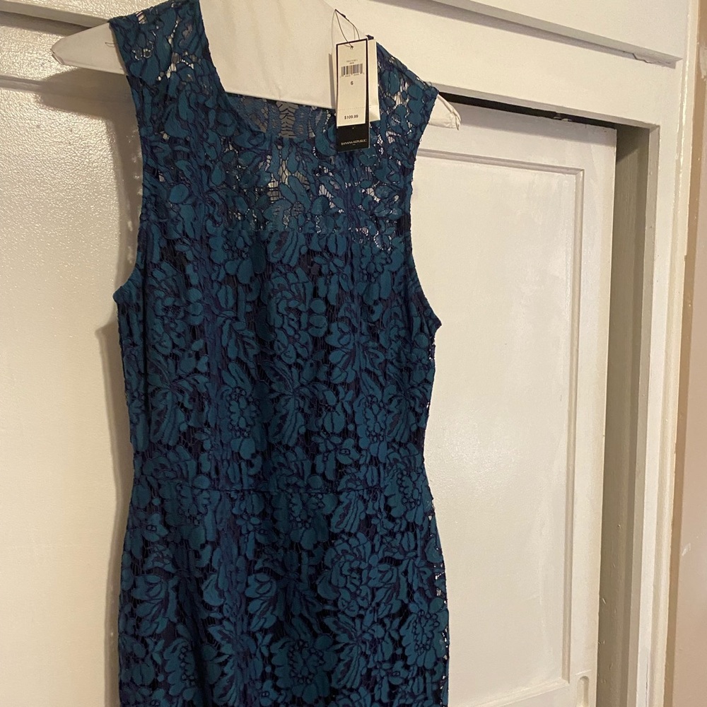 Express new with tags dark green lace mini dress